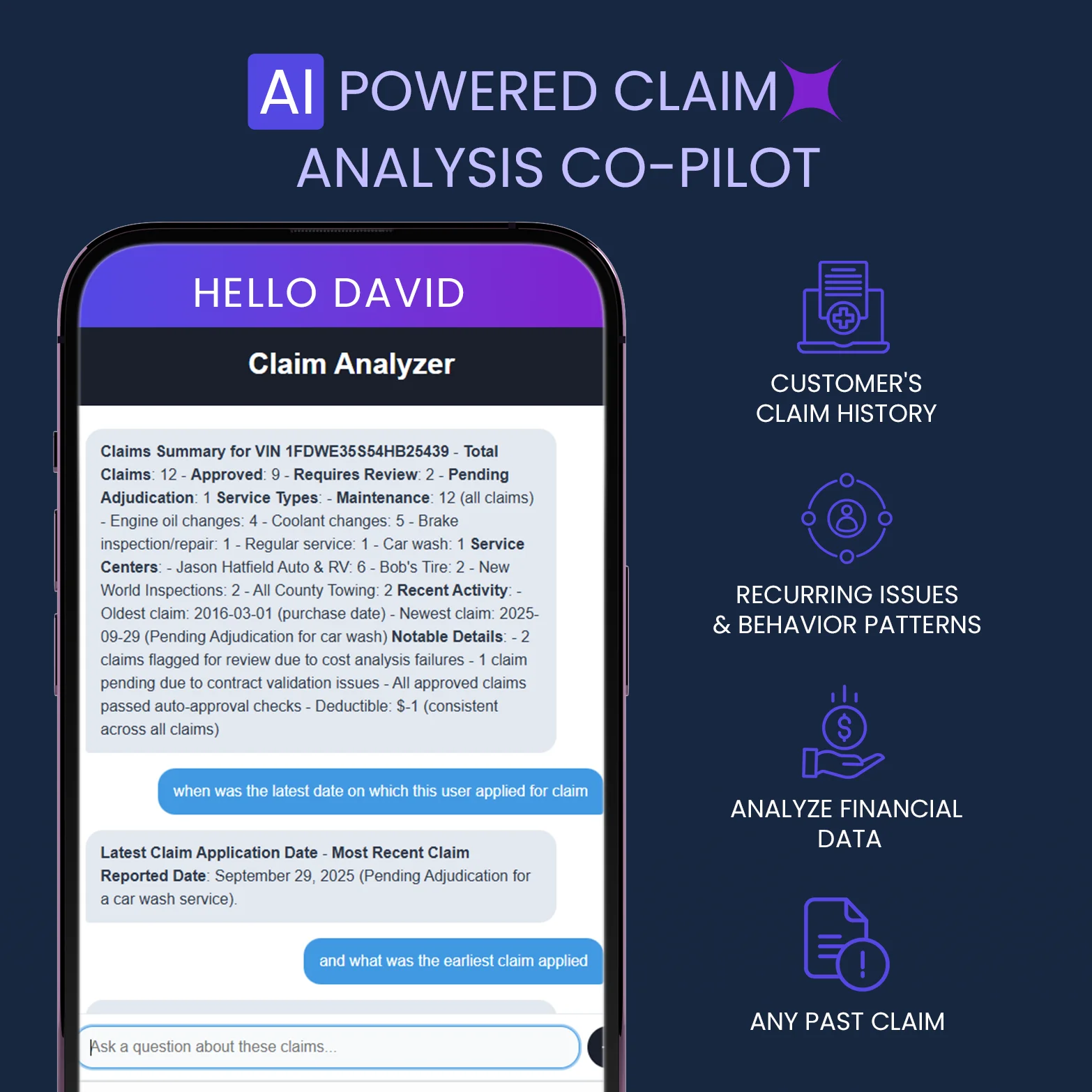 AI Claim Analysis Co-Pilot